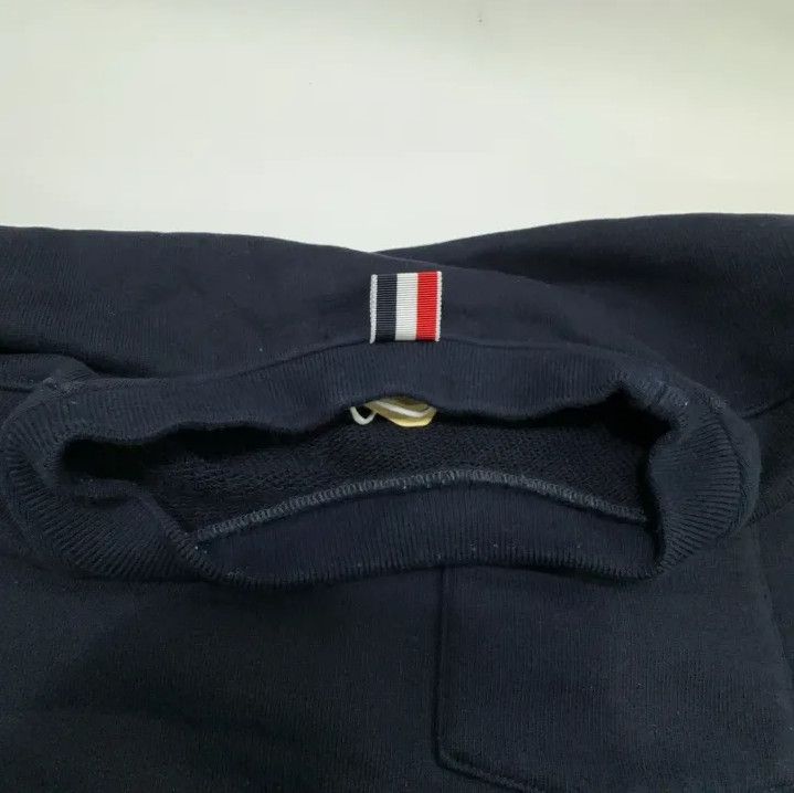 Thom Browne Thom Browne Navy Cotton Crew Neck Sweatshirt Size US S / EU 44-46 / 1 - 9 Thumbnail