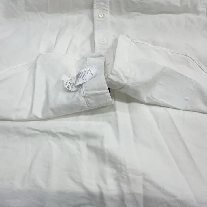 Thom Browne Thom Browne SS21 White Satin Oxford Shirt Size US S / EU 44-46 / 1 - 9 Thumbnail