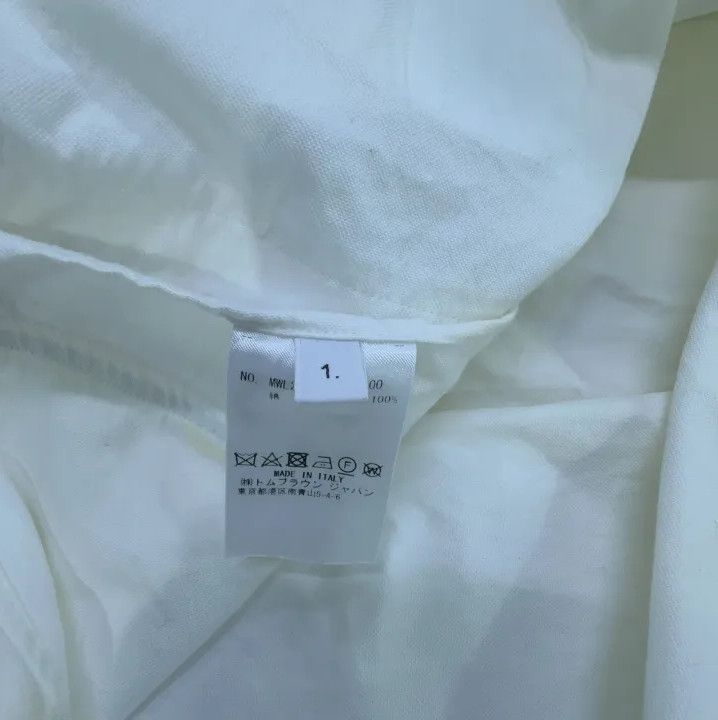 Thom Browne Thom Browne Hooded White Oxford Shirt Size US S / EU 44-46 / 1 - 4 Thumbnail