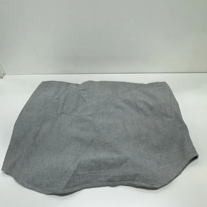Thom Browne Thom Browne Gray Striped Long Sleeve Shirt Size US M / EU 48-50 / 2 - 15 Thumbnail