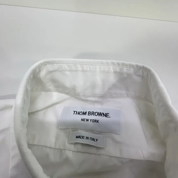 Thom Browne Thom Browne Classic Strip Long Sleeve Shirt Size US S / EU 44-46 / 1 - 4 Thumbnail