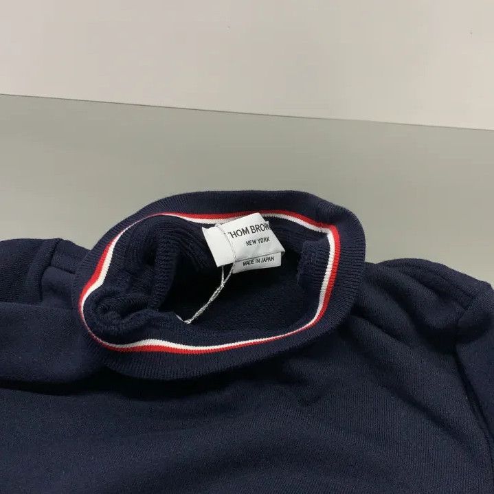 Thom Browne Thom Browne Classic Stripe Crewneck Sweatshirt Size US M / EU 48-50 / 2 - 7 Thumbnail