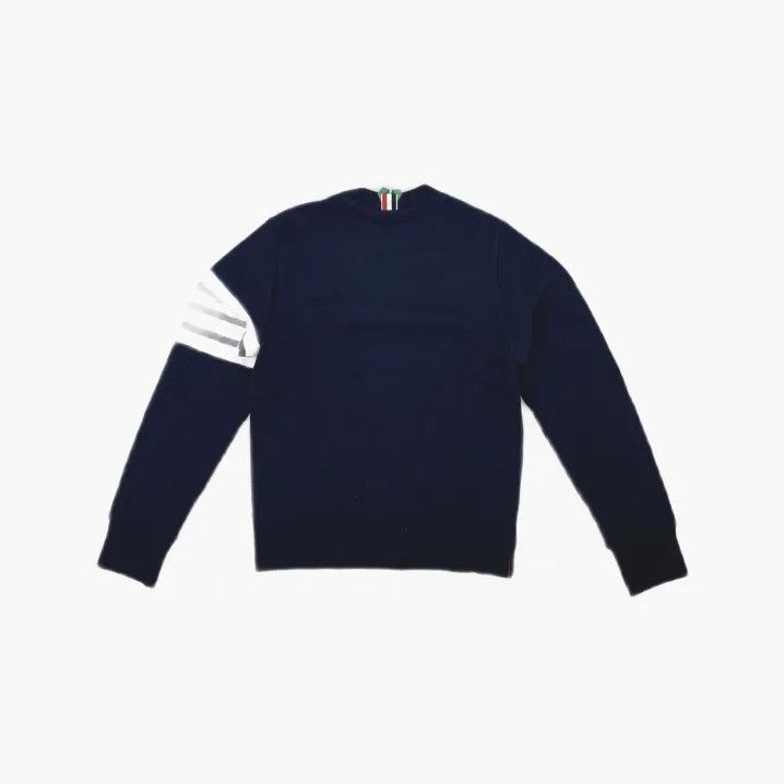 Thom Browne Thom Browne Classic Stripe Crewneck Sweatshirt Size US M / EU 48-50 / 2 - 3 Thumbnail
