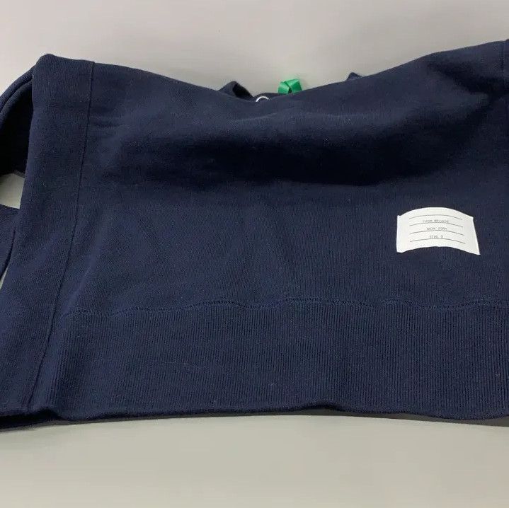 Thom Browne Thom Browne Classic Stripe Crewneck Sweatshirt Size US M / EU 48-50 / 2 - 12 Thumbnail