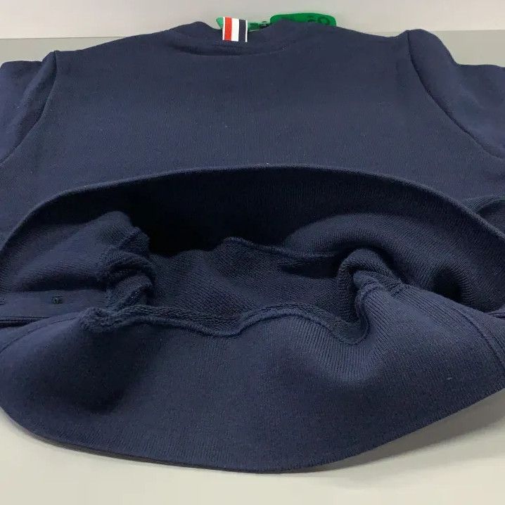 Thom Browne Thom Browne Classic Stripe Crewneck Sweatshirt Size US M / EU 48-50 / 2 - 13 Thumbnail