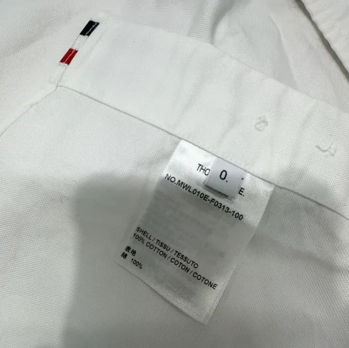 Thom Browne Thom Browne Striped White Button-Up Shirt for Men Size US M / EU 48-50 / 2 - 4 Thumbnail