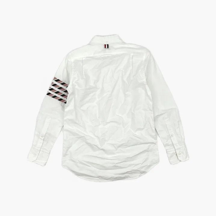 Thom Browne Thom Browne Striped Long Sleeve Shirt for Men Size US S / EU 44-46 / 1 - 3 Thumbnail