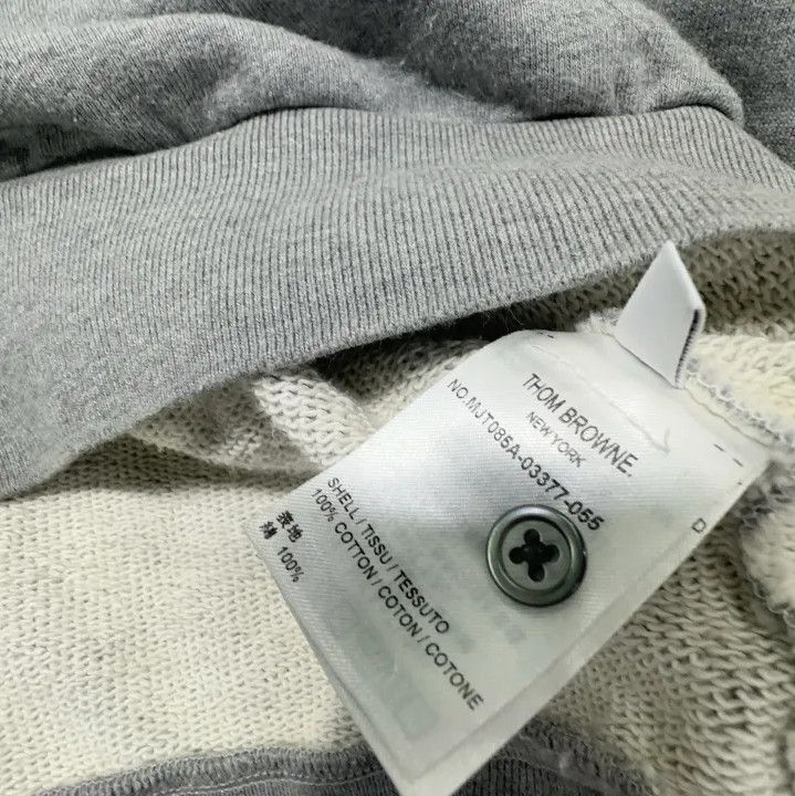 Thom Browne Thom Browne Gray Long Sleeve Sweatshirt for Men Size US M / EU 48-50 / 2 - 4 Thumbnail