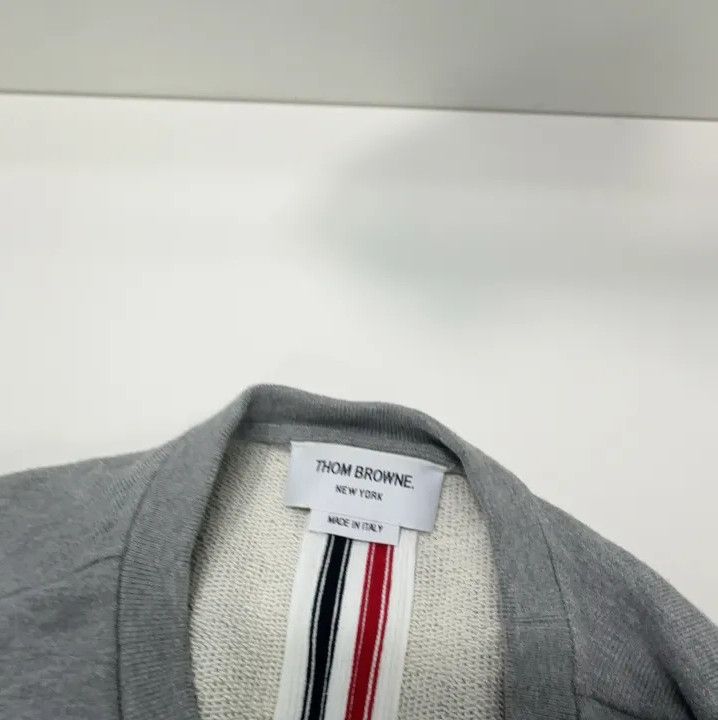 Thom Browne Thom Browne Gray Long Sleeve Sweatshirt for Men Size US M / EU 48-50 / 2 - 6 Thumbnail