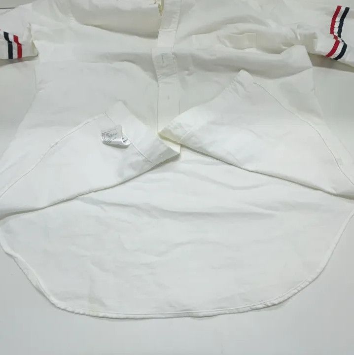 Thom Browne Thom Browne Striped Button-Up Long Sleeve Shirt Size US M / EU 48-50 / 2 - 10 Thumbnail
