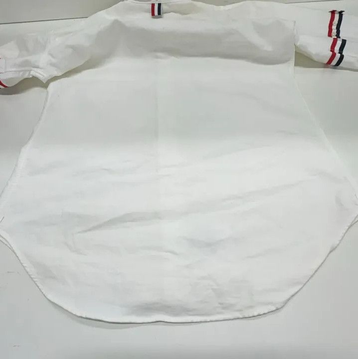 Thom Browne Thom Browne Striped Button-Up Long Sleeve Shirt Size US M / EU 48-50 / 2 - 14 Thumbnail
