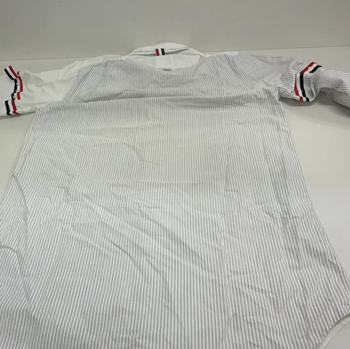 Thom Browne Thom Browne Striped Long Sleeve Shirt for Men Size US S / EU 44-46 / 1 - 17 Thumbnail