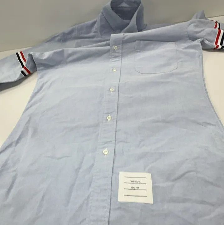 Thom Browne TB Ivy Boy Classic Striped Long Sleeve Shirt Size US S / EU 44-46 / 1 - 5 Thumbnail