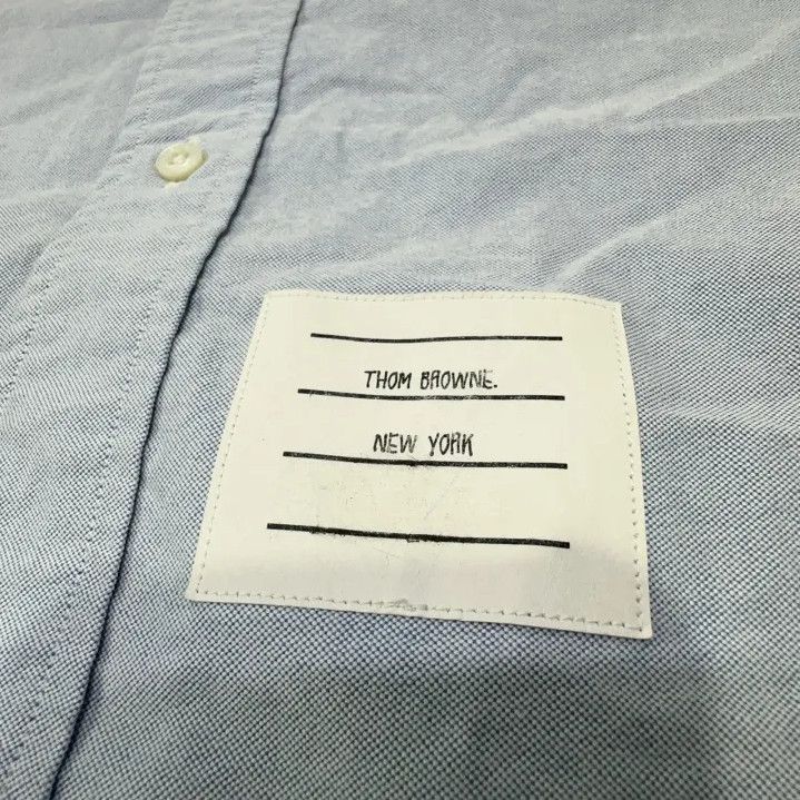 Thom Browne TB Ivy Boy Classic Striped Long Sleeve Shirt Size US S / EU 44-46 / 1 - 6 Thumbnail