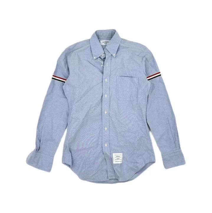 Thom Browne TB Ivy Boy Classic Striped Long Sleeve Shirt Size US S / EU 44-46 / 1 - 2 Thumbnail