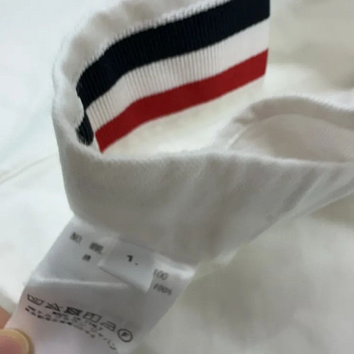 Thom Browne Thom Browne White Long Sleeve Oxford Shirt Size US S / EU 44-46 / 1 - 6 Thumbnail