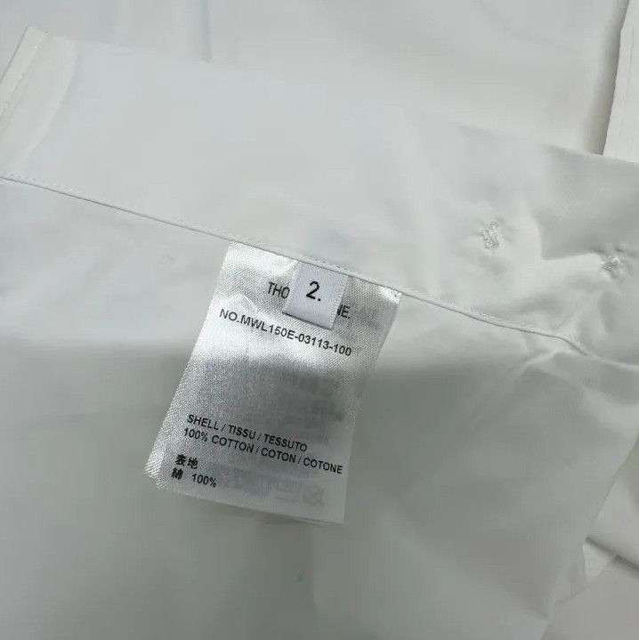 Thom Browne Thom Browne Classic Striped Long Sleeve Shirt Size US S / EU 44-46 / 1 - 6 Thumbnail