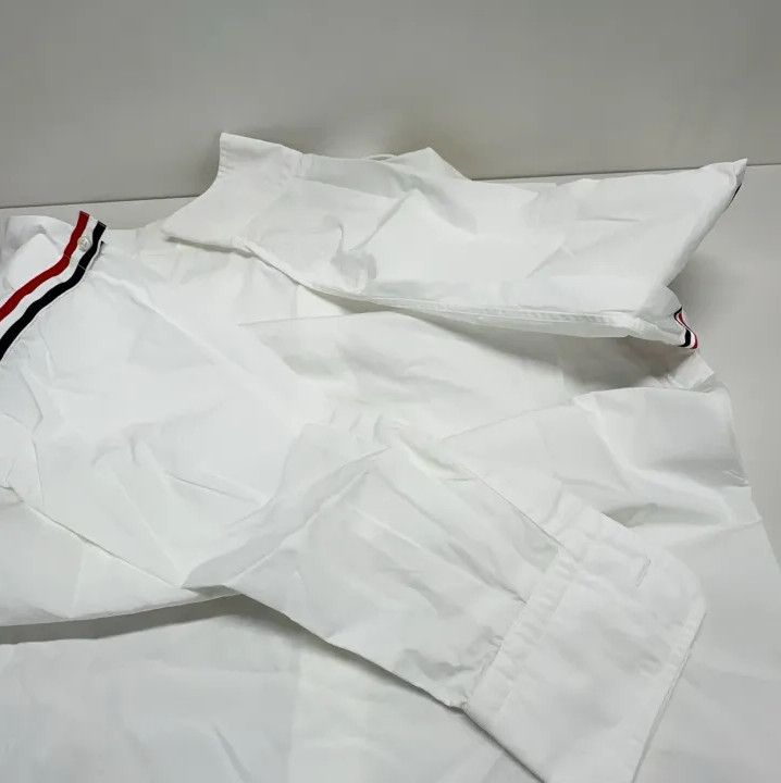 Thom Browne Thom Browne Classic Striped Long Sleeve Shirt Size US S / EU 44-46 / 1 - 15 Thumbnail