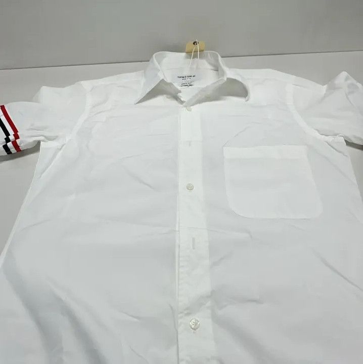 Thom Browne Thom Browne Classic Striped Long Sleeve Shirt Size US S / EU 44-46 / 1 - 8 Thumbnail