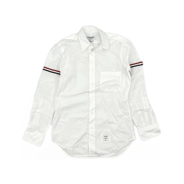 Thom Browne Thom Browne Classic Striped Long Sleeve Shirt Size US S / EU 44-46 / 1 - 2 Thumbnail