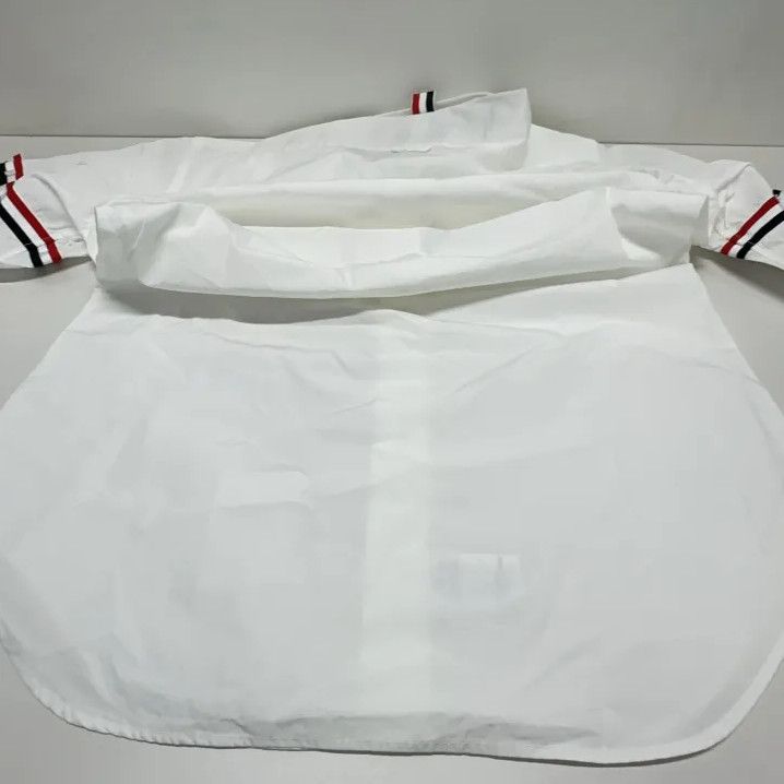 Thom Browne Thom Browne Classic Striped Long Sleeve Shirt Size US S / EU 44-46 / 1 - 14 Thumbnail