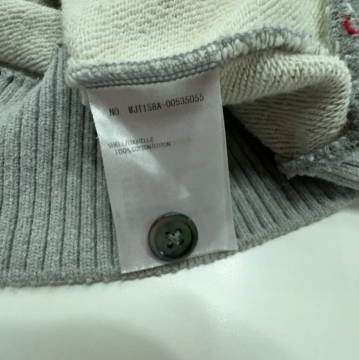 Thom Browne Thom Browne Classic Grey Long Sleeve Sweatshirt Size US S / EU 44-46 / 1 - 4 Thumbnail