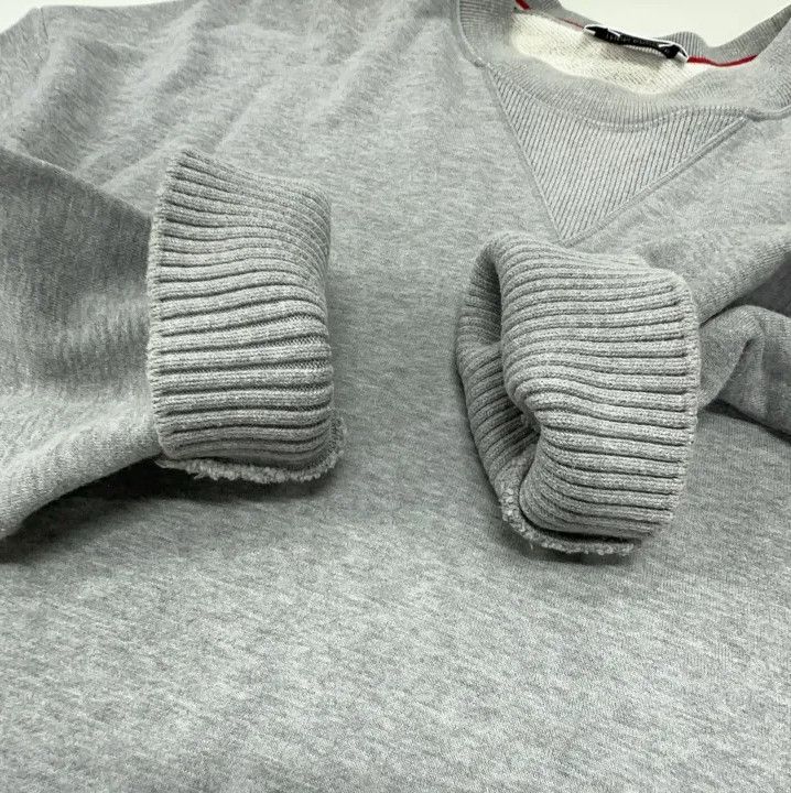 Thom Browne Thom Browne Classic Grey Long Sleeve Sweatshirt Size US S / EU 44-46 / 1 - 12 Thumbnail
