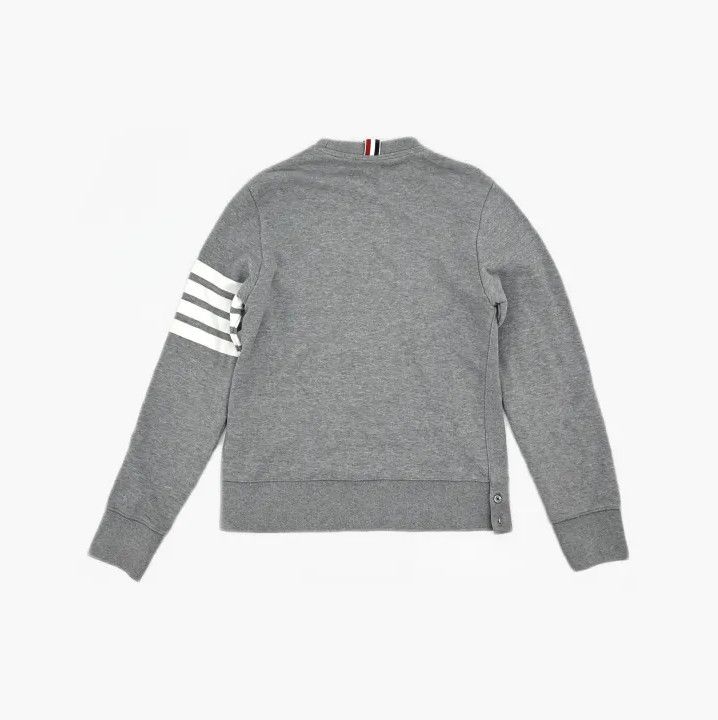 Thom Browne Thom Browne Gray Long Sleeve Sweatshirt Size US S / EU 44-46 / 1 - 3 Thumbnail