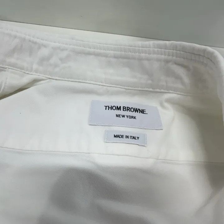Thom Browne Thom Browne Striped Long Sleeve Shirt for Men Size US M / EU 48-50 / 2 - 7 Thumbnail