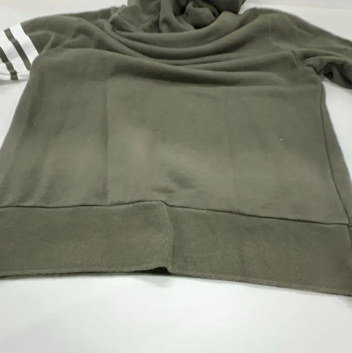 Thom Browne Thom Browne Classic Green Hoodie with Stripes Size US M / EU 48-50 / 2 - 13 Thumbnail