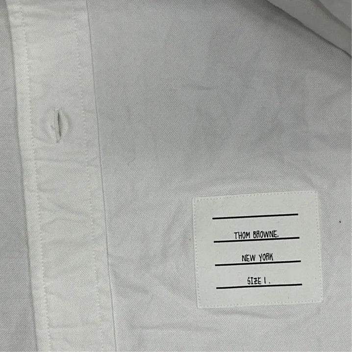 Thom Browne Thom Browne Striped Long Sleeve Shirt Size US XS / EU 42 / 0 - 4 Thumbnail