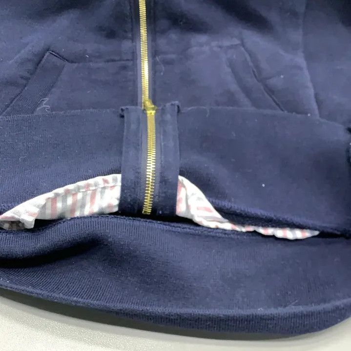 Thom Browne Thom Browne Classic Zip Hoodie with Stripe Design Size US M / EU 48-50 / 2 - 15 Thumbnail