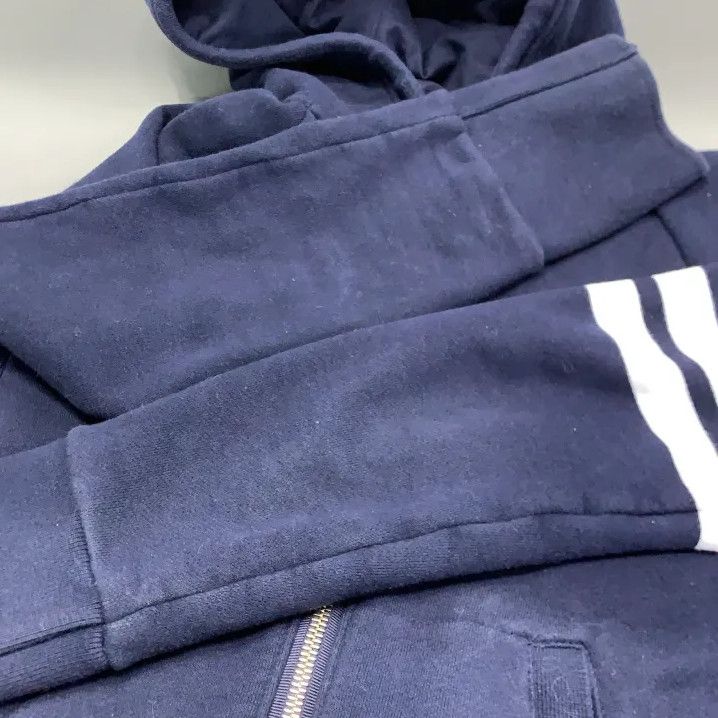 Thom Browne Thom Browne Classic Zip Hoodie with Stripe Design Size US M / EU 48-50 / 2 - 11 Thumbnail
