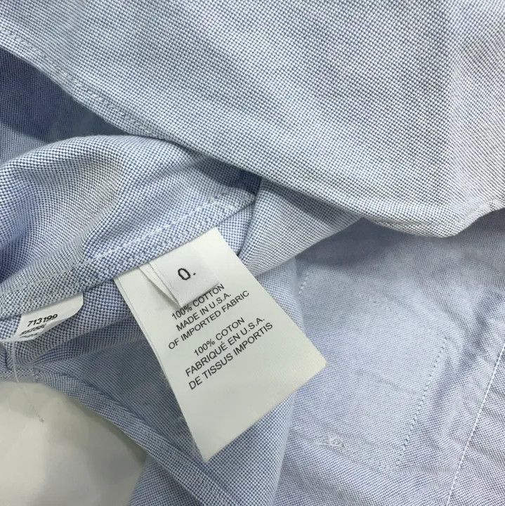 Thom Browne Thom Browne Classic Oxford Long Sleeve Shirt Size US M / EU 48-50 / 2 - 7 Thumbnail