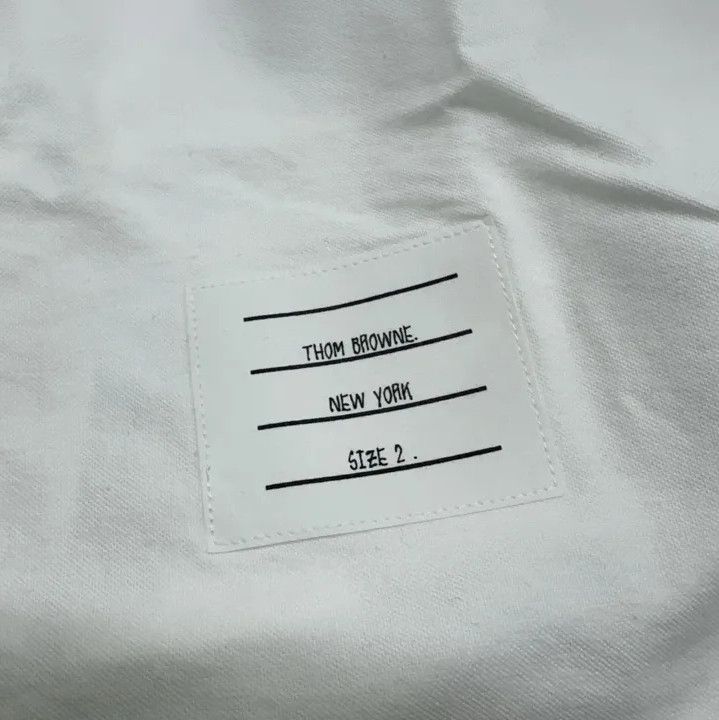 Thom Browne Thom Browne Striped Button-Up Long Sleeve Shirt Size US S / EU 44-46 / 1 - 6 Thumbnail