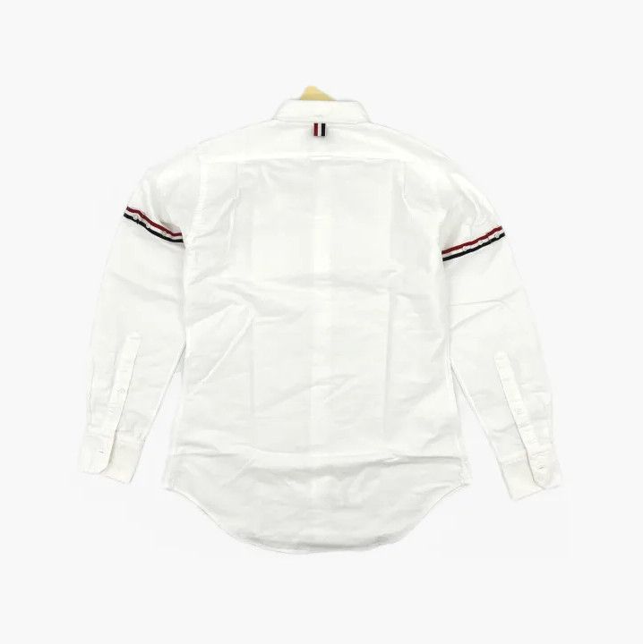Thom Browne Thom Browne Striped Button-Up Long Sleeve Shirt Size US S / EU 44-46 / 1 - 3 Thumbnail