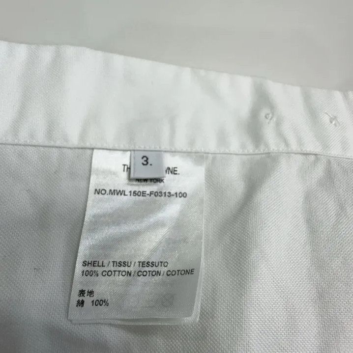 Thom Browne Thom Browne Striped Button-Up Long Sleeve Shirt Size US M / EU 48-50 / 2 - 5 Thumbnail