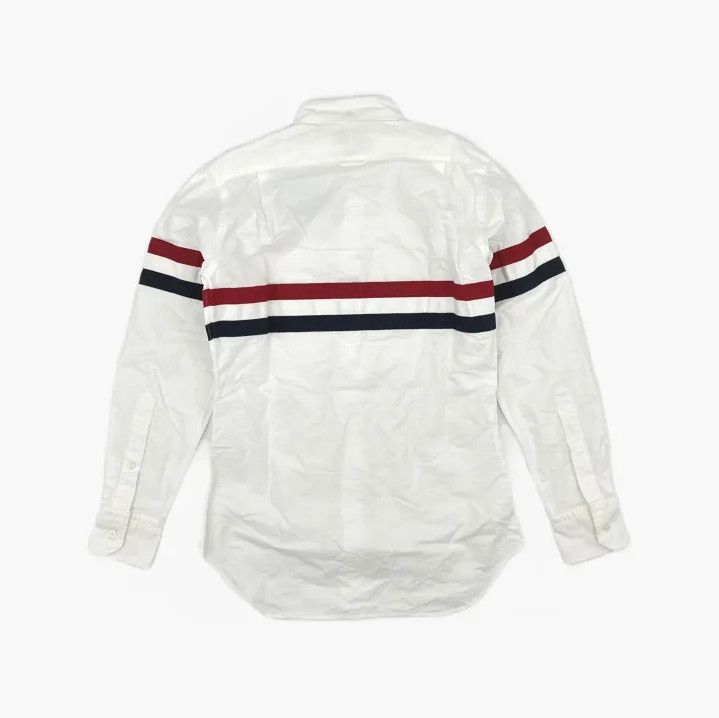 Thom Browne Thom Browne Classic White Long Sleeve Shirt Size US S / EU 44-46 / 1 - 3 Thumbnail