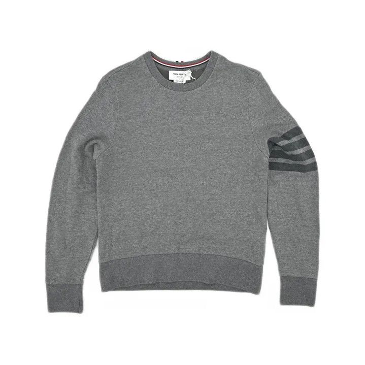 Thom Browne Thom Browne Classic Striped Casual Sweatshirt Size US S / EU 44-46 / 1 - 2 Thumbnail