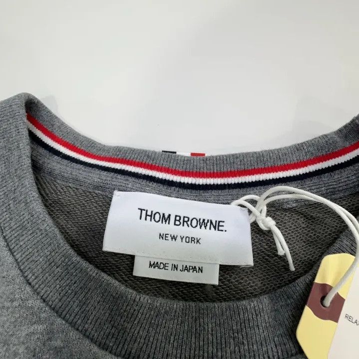 Thom Browne Thom Browne Classic Striped Casual Sweatshirt Size US S / EU 44-46 / 1 - 8 Thumbnail