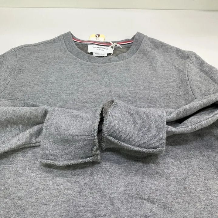 Thom Browne Thom Browne Classic Striped Casual Sweatshirt Size US S / EU 44-46 / 1 - 11 Thumbnail