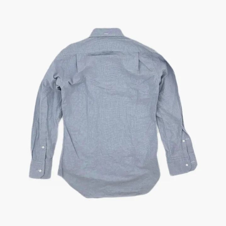Thom Browne Thom Browne Classic Blue Long Sleeve Shirt Size US S / EU 44-46 / 1 - 3 Thumbnail