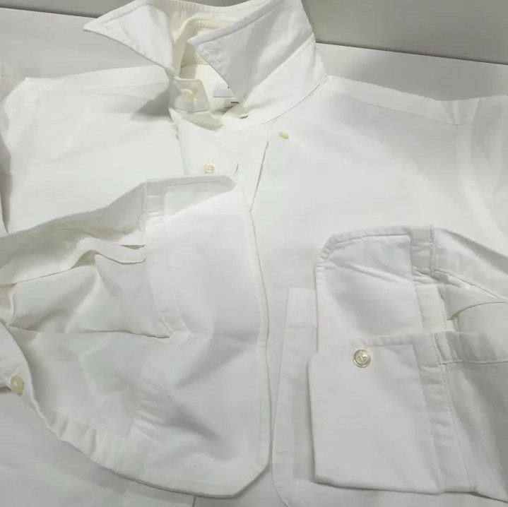 Thom Browne Thom Browne Striped Long Sleeve Shirt for Men Size US S / EU 44-46 / 1 - 13 Thumbnail