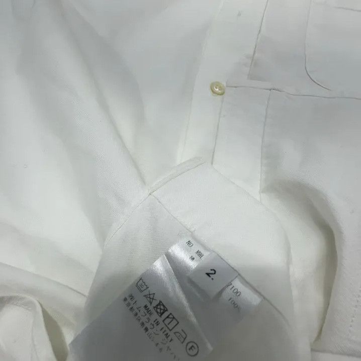 Thom Browne Thom Browne Striped Long Sleeve Shirt for Men Size US S / EU 44-46 / 1 - 4 Thumbnail