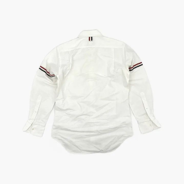 Thom Browne Thom Browne Striped Long Sleeve Shirt for Men Size US S / EU 44-46 / 1 - 3 Thumbnail