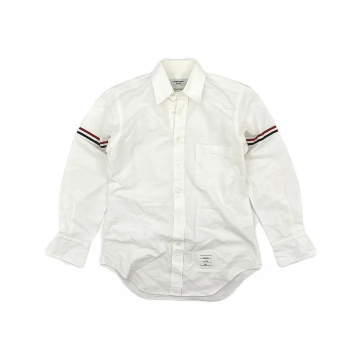 Thom Browne Thom Browne Striped Long Sleeve Shirt for Men Size US S / EU 44-46 / 1 - 2 Thumbnail