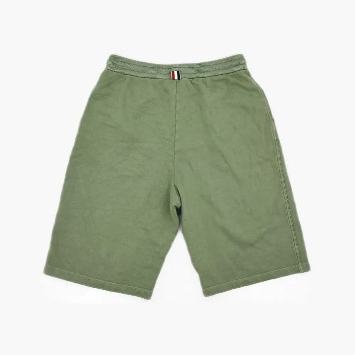 Thom Browne Thom Browne Green Mid-Waist Athletic Shorts Size US 27 - 3 Thumbnail