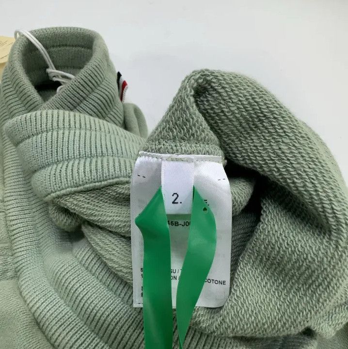 Thom Browne Thom Browne Green Mid-Waist Athletic Shorts Size US 27 - 5 Thumbnail