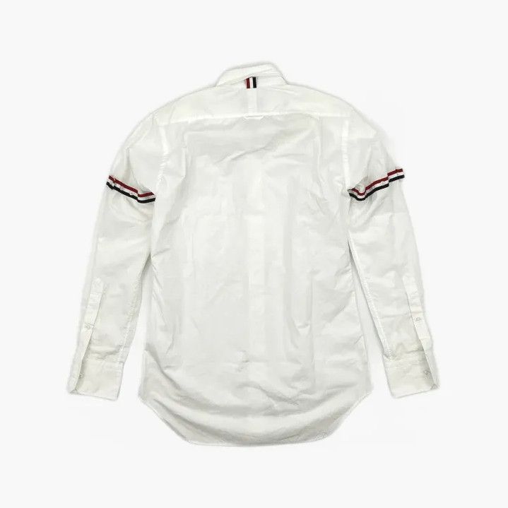 Thom Browne Thom Browne Classic Long Sleeve White Shirt Size US S / EU 44-46 / 1 - 3 Thumbnail