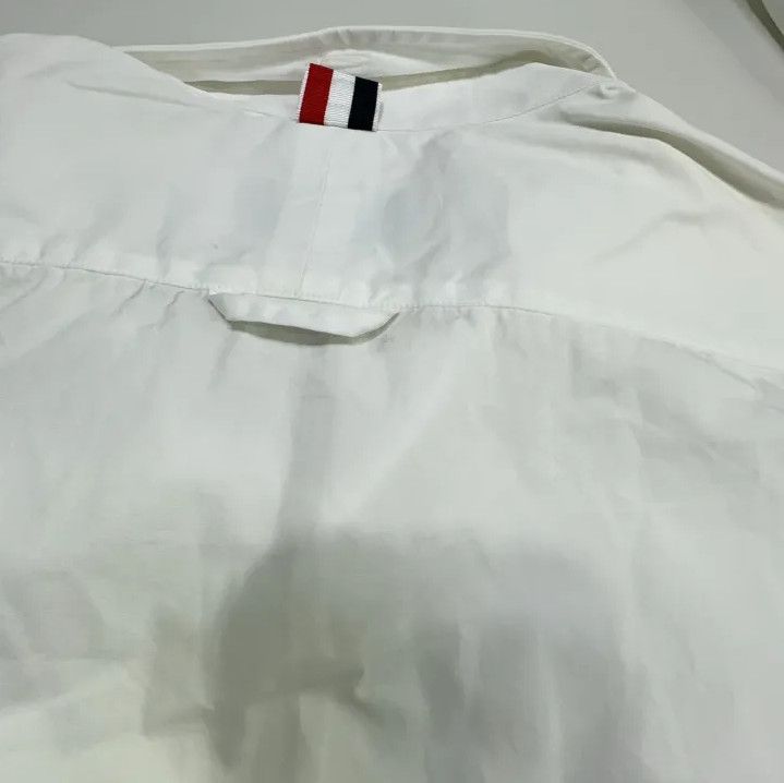 Thom Browne Thom Browne Classic Long Sleeve White Shirt Size US S / EU 44-46 / 1 - 16 Thumbnail